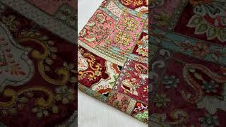 Natural crepe Position print