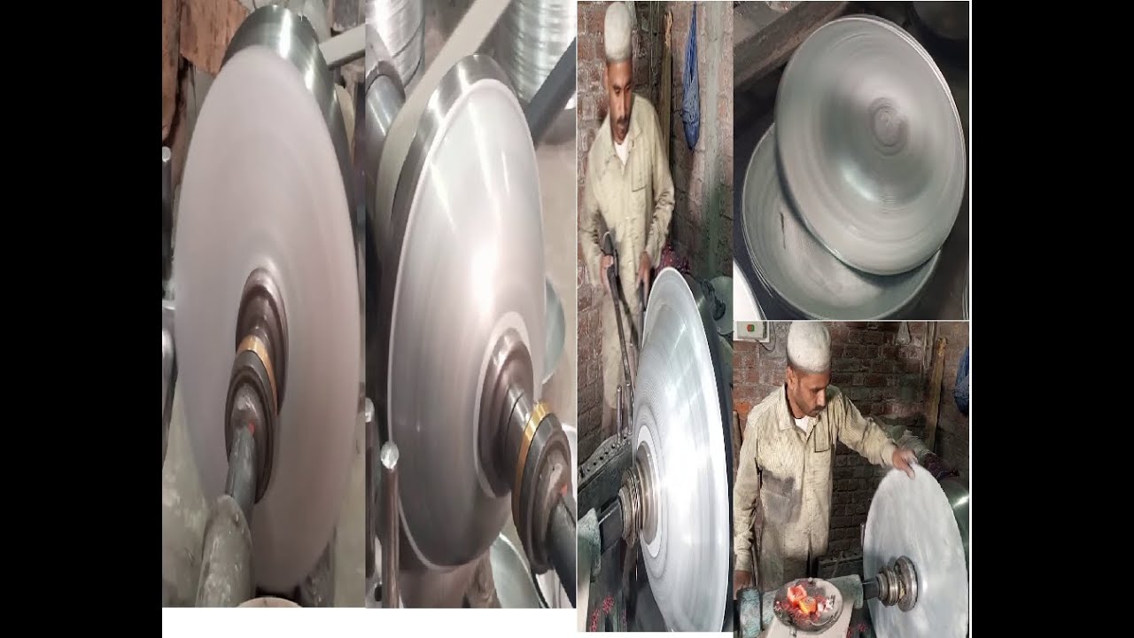 Amazing Process of Making Large bowl | Big Stainless Steel Factory | Mass Production Process