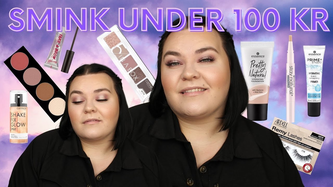 TESTAR SMINK FÖR UNDER 100 KR