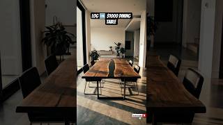 DIY | Log ➡️ Luxury $1000 Dining Table