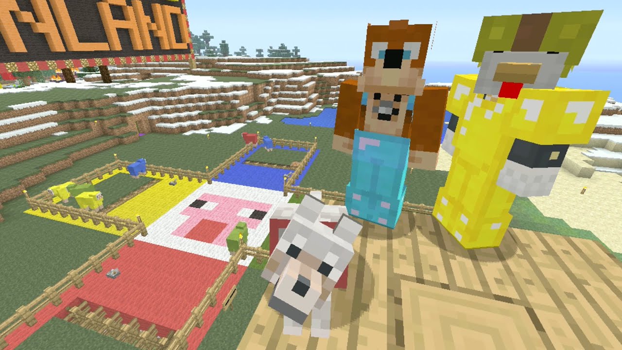Minecraft Xbox - Sheep Scramble [279]  FunnyDog.TV