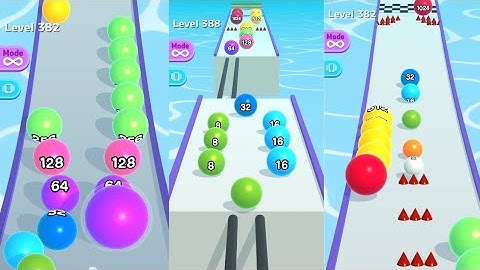 Ball Run 2048 GamePlay Walkthrough Yasirgamin AlllevelPlay 388