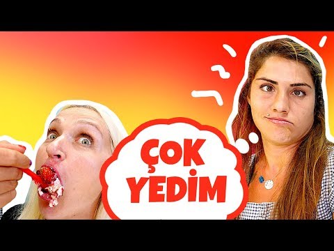 Komik video. Tuzlu tatlı challenge! Alışveriş yapıyoruz