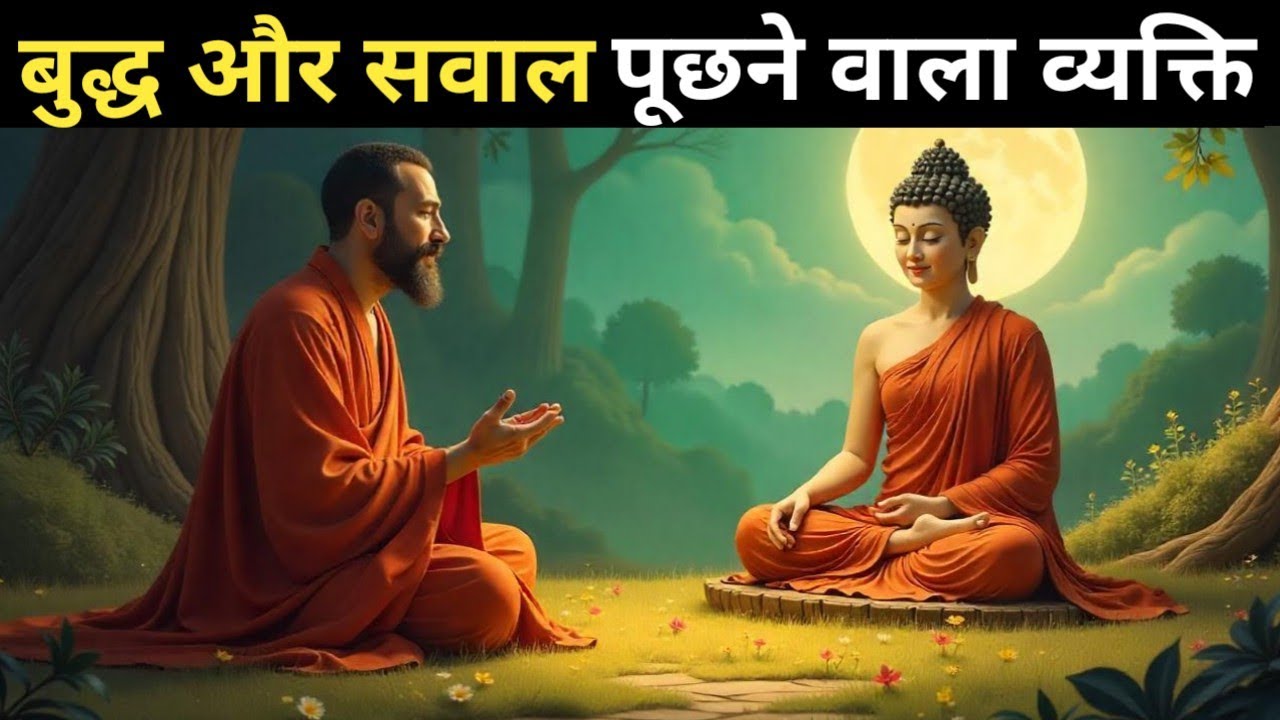 बुद्ध और सवाल पूछने वाला व्यक्ति | Motivational Story | Buddhist Story in hindi