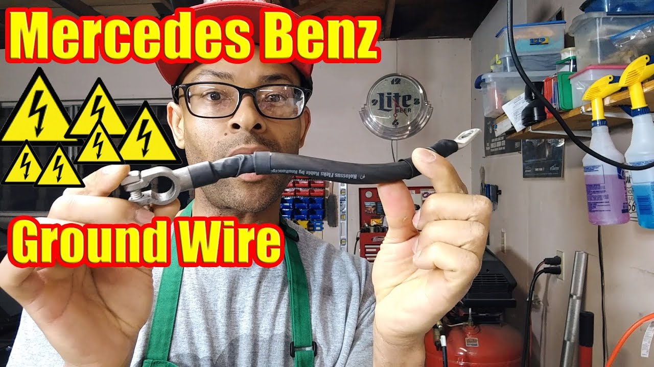 Mercedes Benz Ground Wire S Class S 500 W220 YouTube