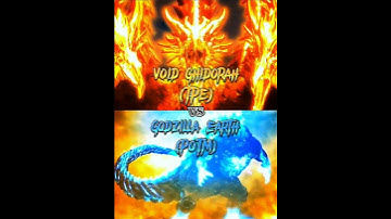 Godzilla - Godzilla Earth (POTM) vs Void Ghidorah (TPE)