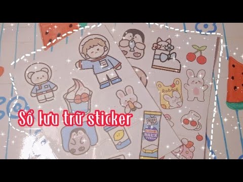 Video ????Cách làm sổ lưu trữ sticker ???? - Hải Yến lê chanel - youtube