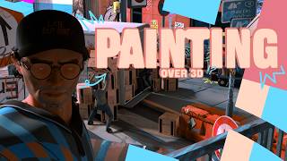 Painting over 3D with the XPPen Artist Pro 24 Gen 2