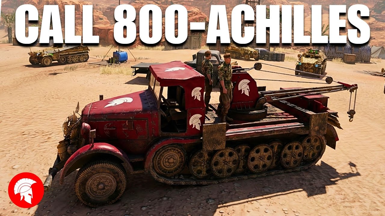 DAK Autorepair is for Noobs? I Repair it Myself! - 4vs4 - Afrikakorps - Company of Heroes 3