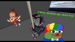 1 Stacker .9 Auto Multi Direction Quick Print Release