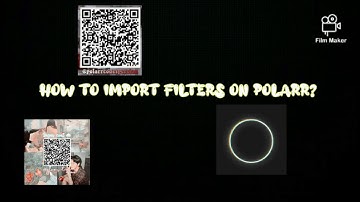 How to Import Polarr Filters/QR Codes on Polarr | Roshi