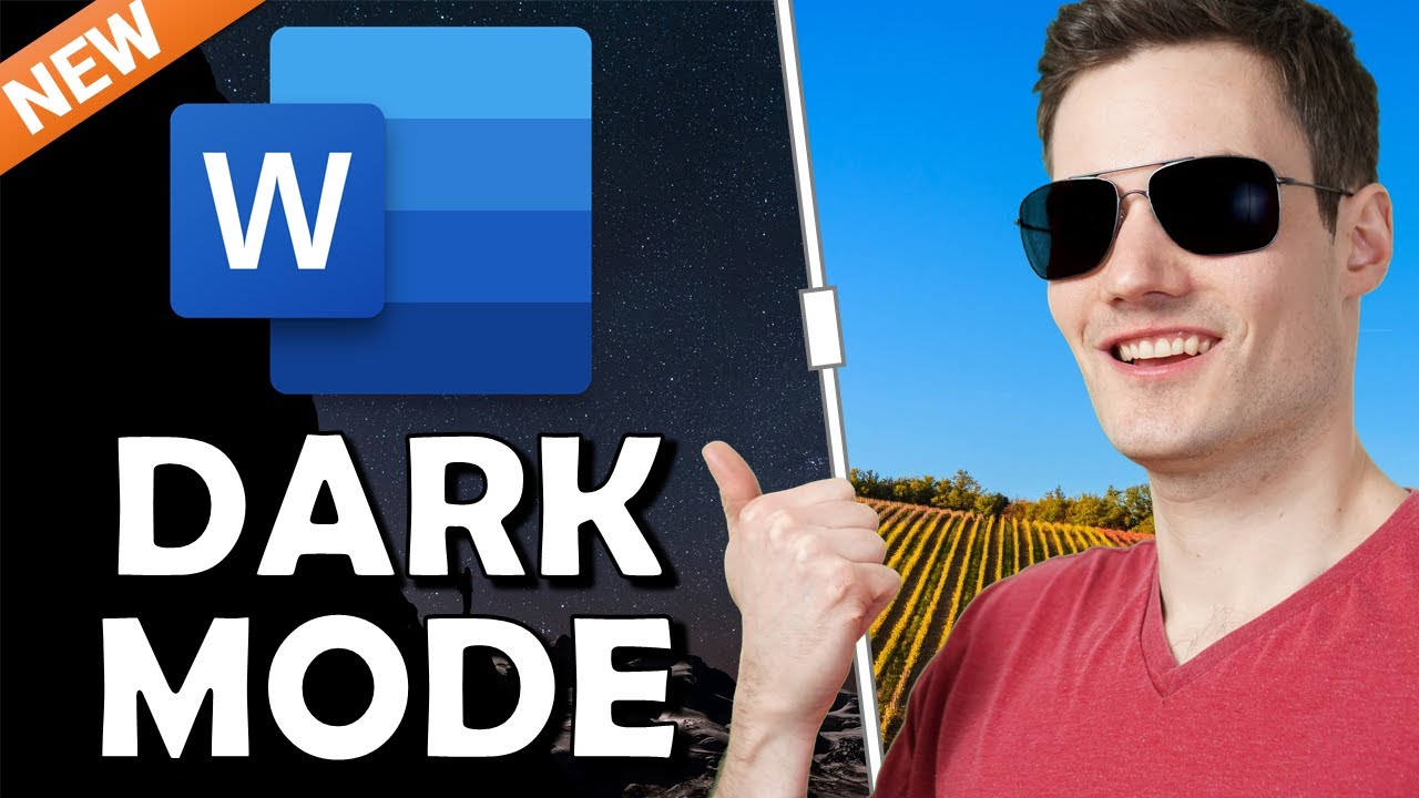 How to use NEW Dark Mode in Microsoft Word