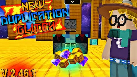 🥵🥵 New Duplication Glitch Blockman Go skyblock 😜 |  100% working | 2.46.1 || New Skyblockglitch 💯