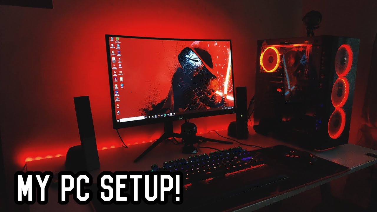 MY NEW PC SETUP! - YouTube