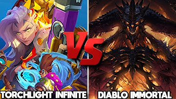 Diablo Immortal vs Torchlight Infinite