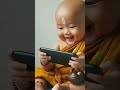 cute monk baby little monk #youtubeshorts #foryou #baby #short #viralshort #littlemonk #cute #cat
