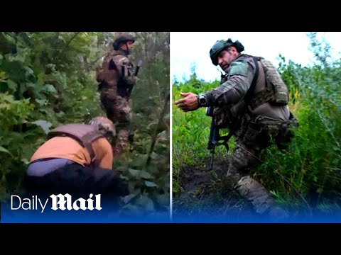 Moment Daily Mail reporter comes under Russian artillery fire in Ukraine - Full video out Friday 2PM