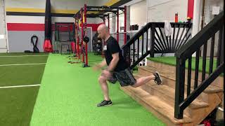 Plyometrics: RFE SS Jump "Stick"