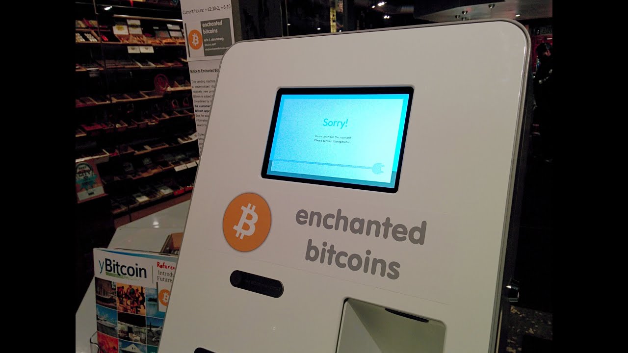 First Bitcoin Atm In The Usa - 