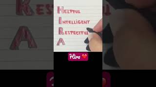 Meaning of the name HIRA #meaning #name #hira