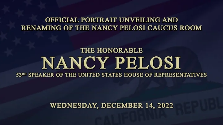 Portrait Unveiling & Renaming of the Caucus Room f...