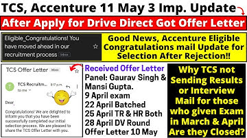 TCS Sending Direct Offer Letter After Done 