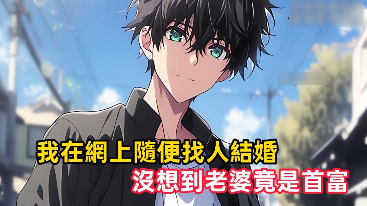 《我在網上隨便找人結婚，沒想到老婆竟是首富》為了應付家裡人的催婚，我在網上找了個小姐姐假結婚，哪知道民政局登記時……