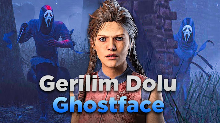 GHOSTFACE'İ YALAYIP YUTMUŞ PSİKOPATA KARŞI ZOR MAÇ - Dead by Daylight TÜRKÇE