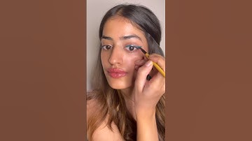 Perfect EYELINER Hack 😱 #makeup #diy #trending #viral #hacks #eyeliner #shorts #ytshorts #hairstyle