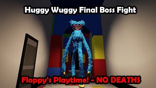 Huggy Wuggy Final Boss Fight & Ending in Floppy's Playtime! - NO DEATHS (Roblox Full Walkthrough)