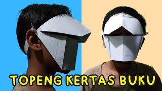 Cara Membuat Topeng dari Kertas Buku Tulis | Topeng Robot | Topeng Power Ranger