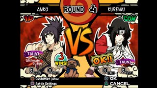 Naruto Shippuden Ultimate Ninja 4 - Anko Vs Kurani