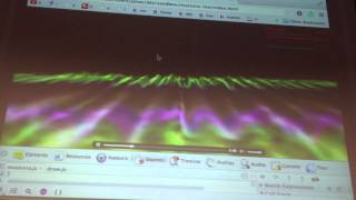 Visualizing music with HTML and javascript