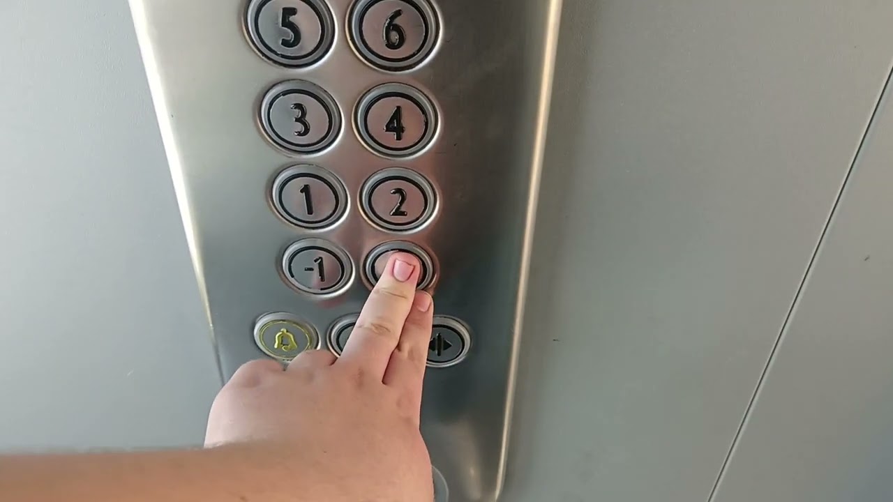 Beautiful view from splendid 2004 Kone Ecodisc at Gajnice 35, Zagreb, Croatia