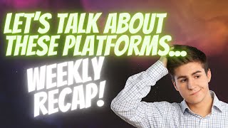 LET'S TALK ABOUT THESE PLATFORMS....