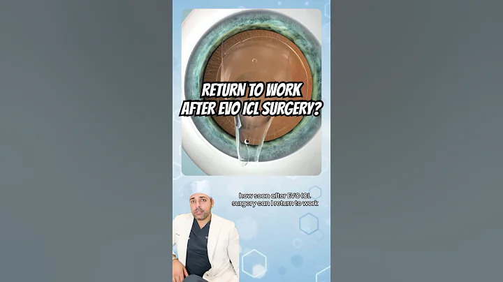 When Can You Return To Work After EVO ICL Surgery?