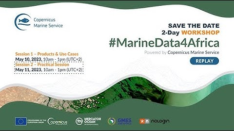MarineData4Africa 2023 - Session 2: Practical Session EN version
