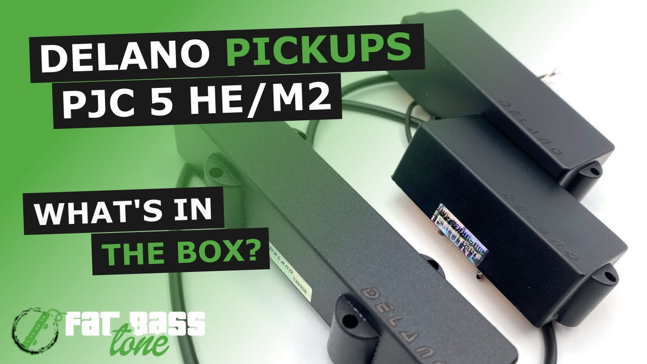 Delano PJC 5 HE/M2-AS 5 String PJ Set: What’s In The Box (A Close-Up Look)