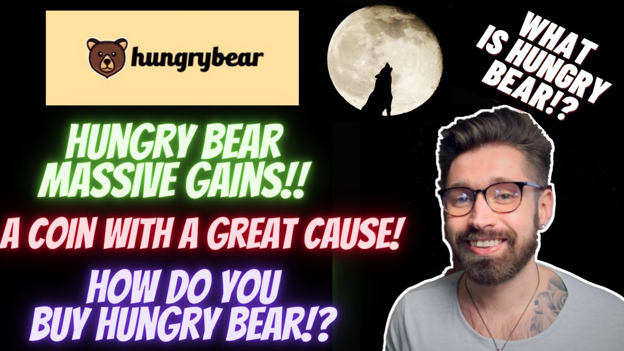Hungry Bear!!🐻50-100X Potential!?🚀 Giving Money To Charity!!🐻How To Buy Hungry Bear?🐻Crypto👁👁