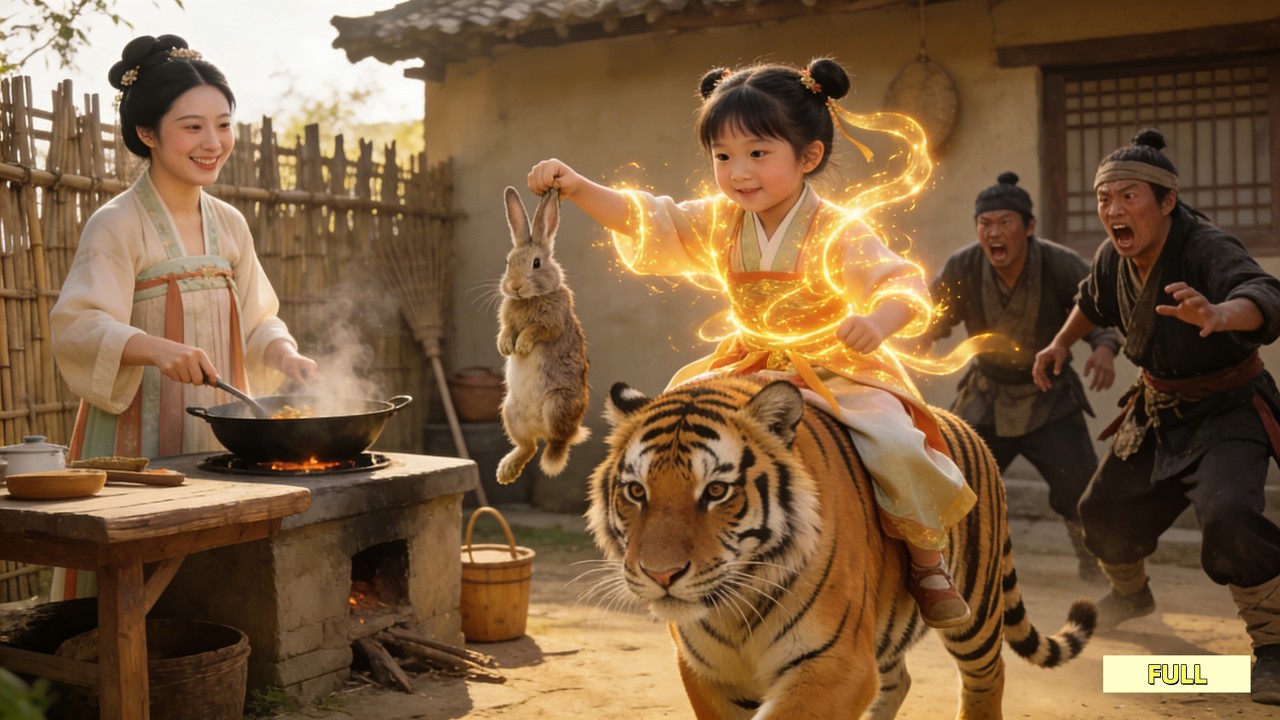 開局燒了自家房子被罵災星，又遇獲罪全家流放，村民全都嫌惡我！卻不知我帶著異能穿越，上山百獸聽我號令，下河魚蝦自動入我框，我帶著全家好吃好喝致富，稱霸惡人谷！#短劇 #drama #萌娃 #逆襲