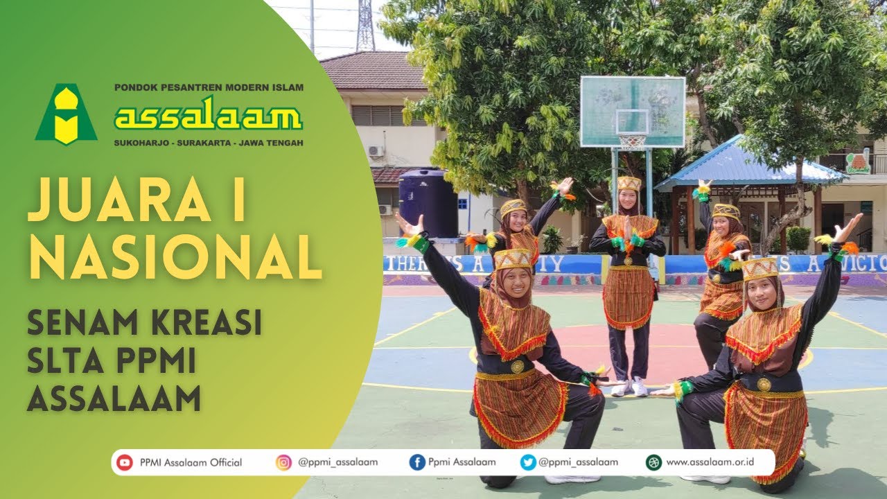 SENAM KREASI SLTA PPMI ASSALAAM | JUARA I TINGKAT NASIONAL | Penyelenggara FK Univ Mulawarman Kaltim