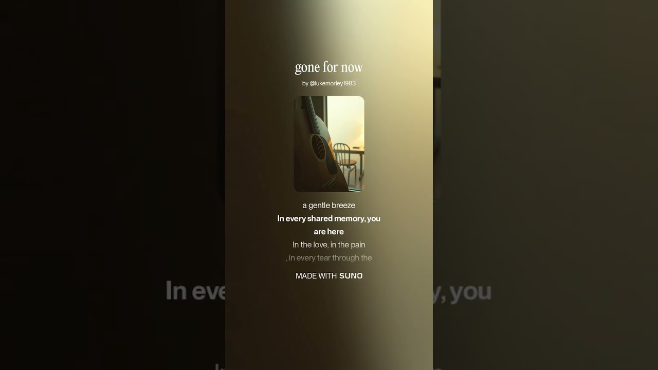 gone for now | Acoustic Folk (A Tribute Concept)