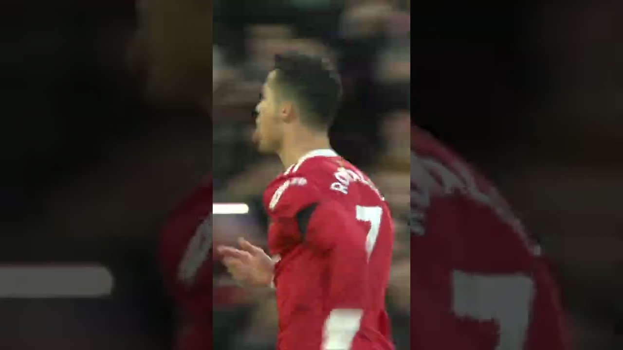 CRISTIANO RONALDO BRILHA E FAZ HAT-TRICK NA VITÓRIA DO MANCHESTER UNITED SOBRE O TOTTENHAM #Shorts