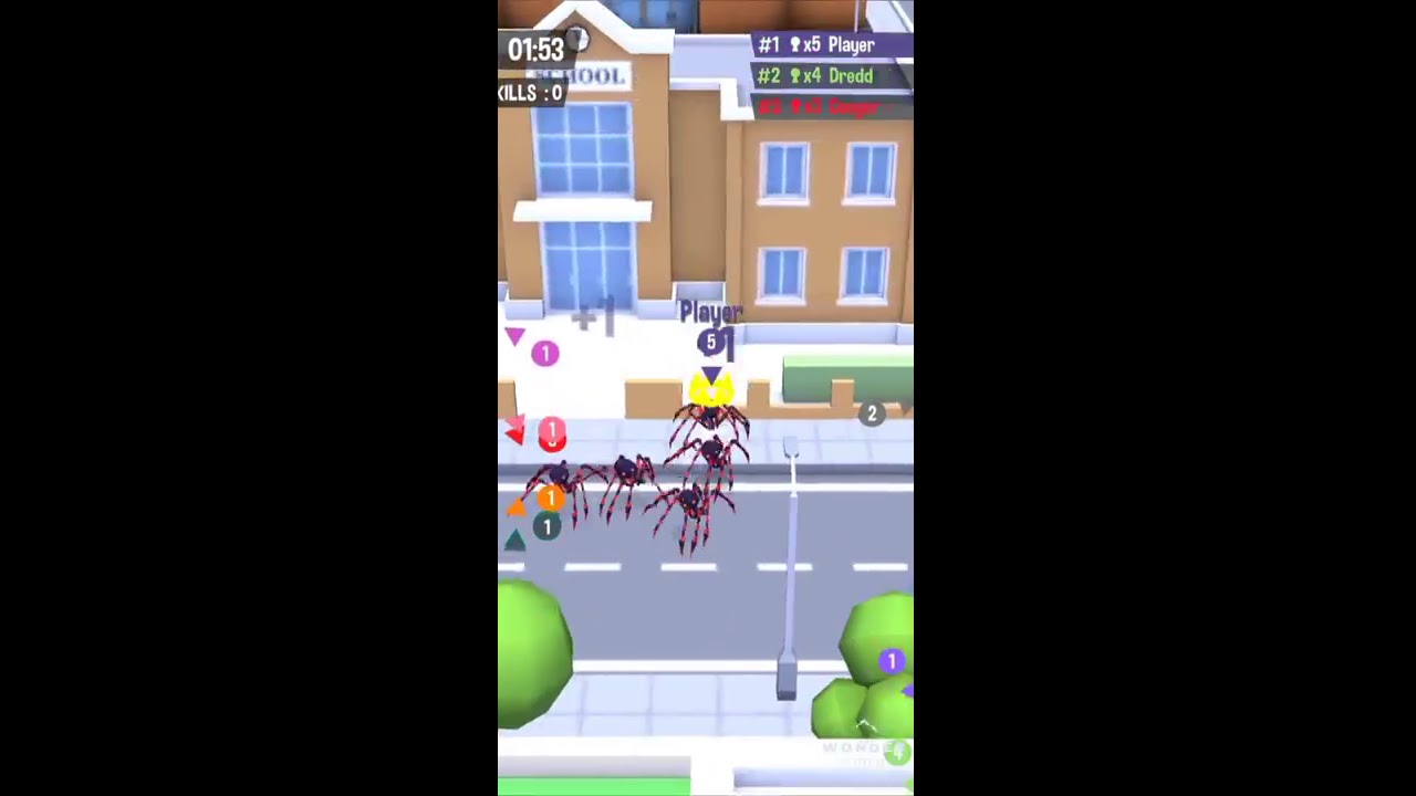 CROWD CITY GAME || SPIDER CHARACTER