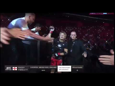 The Most Insane Walkout Since Conor McGregor.. Paddy The Baddy Pimblett Walkout Entrance.