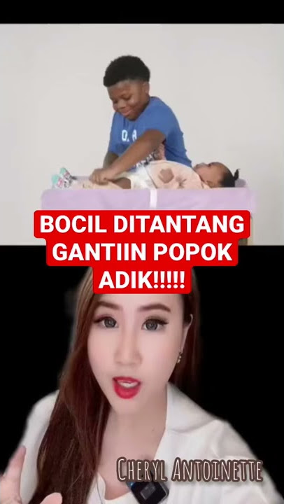 BOCIL DITANTANG GANTI POPOK ADIK‼️‼️ #Shorts