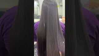 (hair keratin treatment before and after ##hairkeratintreatment##hairstyle##haircut##jeddah#
