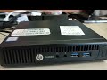 HP ProDesk 400 G2 i3-6100T 4Gb SSD240GB
