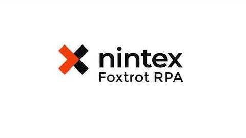 Foxtrot RPA from Nintex