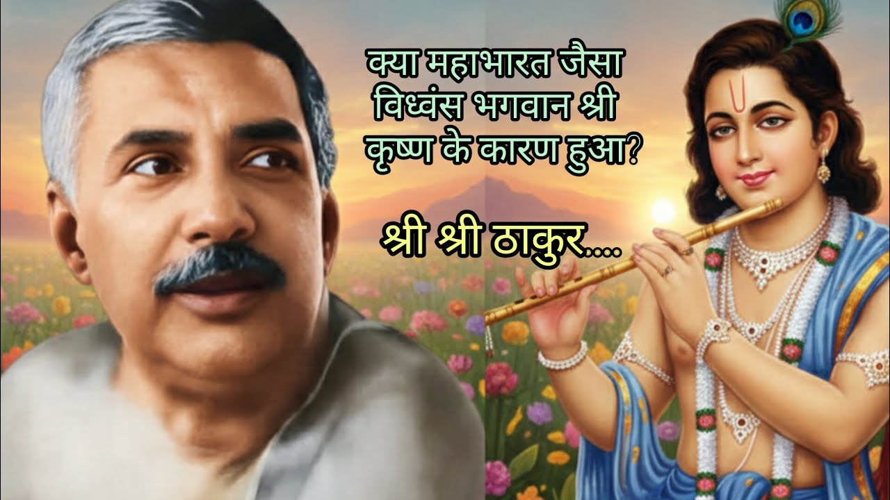 श्री श्री ठाकुर अनुकूलचंद्र जी बताएं महाभारत युद्ध के संबंध में#सत्संग#satsangdewghar#yajan#guru 